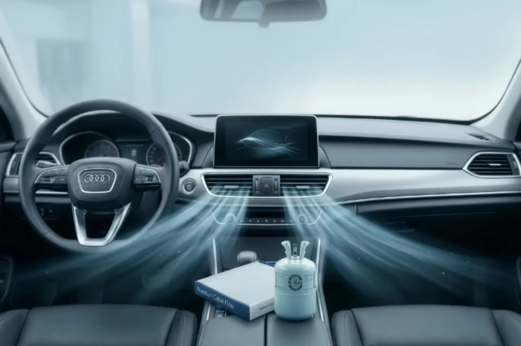 Expert Audi AC Repair and Service in Sharjah
