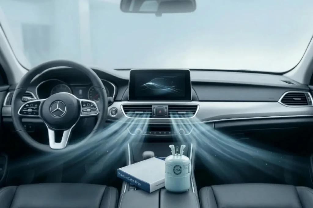 Expert Mercedes AC Repair and Service in Sharjah